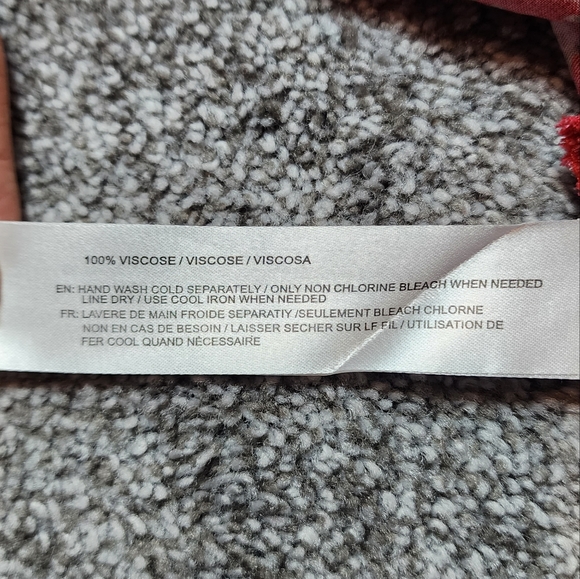 Band of Gypsies Floral Button Up Tie Back Skater Dress Cap Sleeve Pockets Medium - Picture 7 of 11